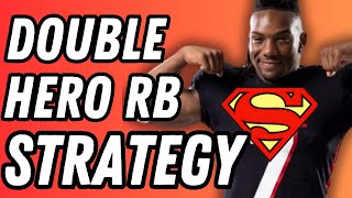 This Strategy DOMINATES Leagues  The Double Hero RB Draft Strategy  2024 Fantasy Football [upl. by Doro543]