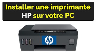 Comment installer une imprimante HP sur mon ordinateur [upl. by Dlanar]