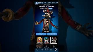 I Got Ringmaster Foxy Skin 360  Full Animation FNaF AR Special Delivery Gameplay [upl. by Ellenuahs]