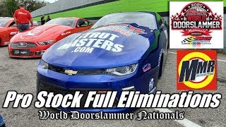 NHRA Pro Stock at the World Doorslammer Nationals Full Eliminiations [upl. by Doak972]