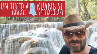 KUANG SI LE CASCATE PIU BELLE DEL LAOS [upl. by Abihsat]