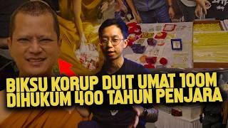 KORUPSI UANG UMAT 100 MILIAR LEBIH BIKSU THAILAND DIHUKUM 400 TAHUN PENJARA [upl. by Neersin]