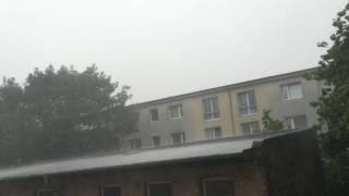 Unwetter Berlin Baumschulenweg 27072016 Teil 4 [upl. by Kape]