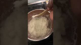 Learning how to cook sadza [upl. by Gleeson693]