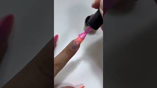 simple gradient nail art design 💅🏻🧡shortvideo naildesigns [upl. by Three]