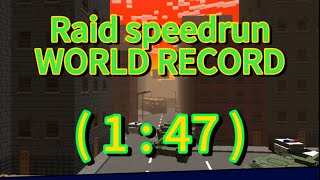 Pixel Gun 3D Raid speedrun solo WORLD RECORD 147 [upl. by Cassy]