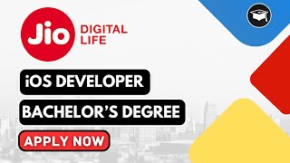 iOS Developer  Reliance Jio Hiring Freshers  BE BTech [upl. by Richter]