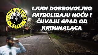 Ljudi dobrovoljno patroliraju noću i čuvaju grad od kriminalaca [upl. by Marba870]