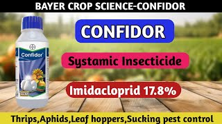 Confidor insecticide  bayer confidor insecticide  Thrips control insecticide [upl. by Yadnus234]