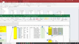 03 Access DB Design Indizes anlegen Datenbanktools Beziehungen [upl. by Raymonds]