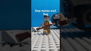 Stop motion ww2 animation test sabaton stopmotion [upl. by Eldora]