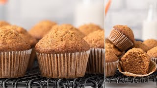 How to Make the BEST Carrot Muffins [upl. by Tearle641]