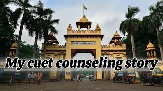 Cuet counseling Bhu hostel allotment  cut off range for bhu bsc [upl. by Nwahsal]