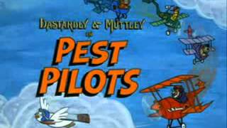 Dastardly and MuttleyThunderbirds Intro 1 Pest Pilots [upl. by Yllil749]