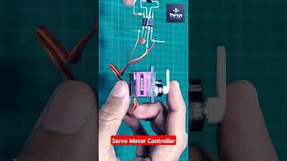 Servo motor controller  NE555 IC [upl. by Eaves]