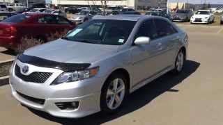 Pre Owned Silver 2010 Toyota Camry SE  Sherwood Park Alberta [upl. by Nylzaj]