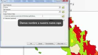 Herramienta CLIP Arcgis 10 [upl. by Otilesoj]