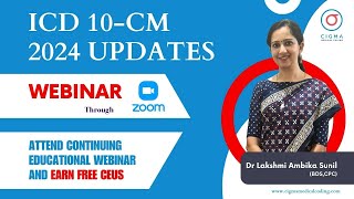 ICD 10 CM 2024 Coding Changes  Webinar [upl. by Elden]