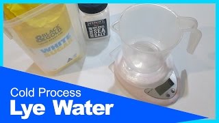 Lye Water  Cold Process Soap Making How I make Lye Water [upl. by Bunde]