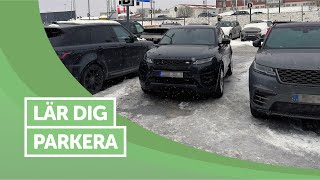 Ta Körkort  Lär dig parkera  kör in backa in fickparkera [upl. by Ahsaret581]