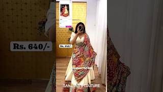 🏵️Traditional Lehenga navratri navratrispecial shorts short trending viral meesho stylewaru [upl. by Marijo]