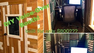 DIY VoiceOver Booth When you cant afford a whisperroom [upl. by Clorinde]