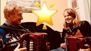 Irish Reel CHRISTMAS EVE on button accordion [upl. by Geanine]