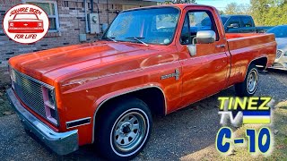 1983 Square Body Chevrolet C10 Low Budget Build tineztv [upl. by Nairda]