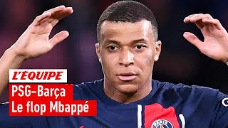 PSG 23 Barça  Mbappé le flop total [upl. by Meggy]