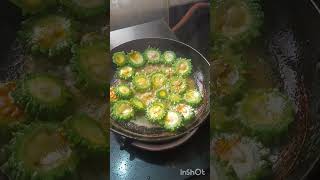 Karela fry newkitchenhacks kitchentipsinhindi kitchenhacks cooking [upl. by Miller]