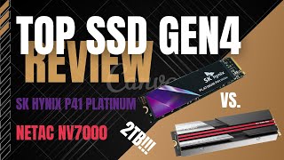 SK Hynix P41 VS Netac NV7000  La sfida dei top di gamma Pcie 40  UNBOXING TEST vs Pcie gen 3 [upl. by Leaffar]