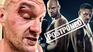 Tyson Fury shows GRUESOME CUT suffered in Sparring FIRST WORDS on Usyk Fight POSTPONEMENT [upl. by Hole]