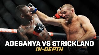 Israel Adesanya vs Sean Strickland  UFC InDepth [upl. by Enehpets]