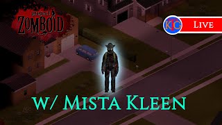 Mista Kleens Gas Station  Project Zomboid LIVE [upl. by Johnath]