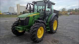 Tractor John Deere 5100R first ride [upl. by Kirven]