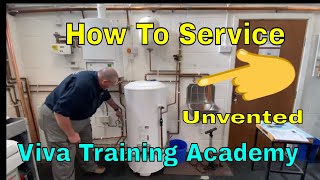 How To Service An Unvented Hot Water Cylinder Roy Fugler [upl. by Kyne]