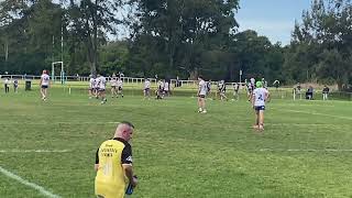 Hawks 10 vs Saints 18 15s div 1 [upl. by Hgeilhsa962]