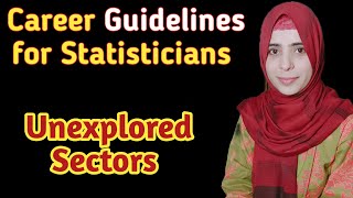 Where Can Statisticians Apply Their Skills Find Out Now  Unexplored Sectors  Wajiha Awan [upl. by Tomkin841]