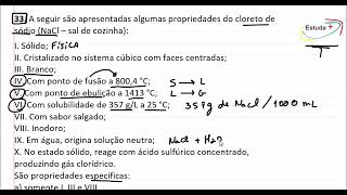 Propriedades específicas gerais e organolépticas [upl. by Purington]