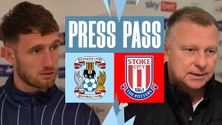 Brad Collins and Mark Robins reflect on Coventry Citys draw against Stoke City 🎙️ [upl. by Elimay]