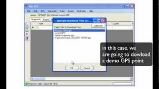 Demo Help downloading GPS to Google Earth using DNRGPS video [upl. by Files]