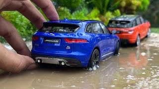 Mini Jaguar FPace  Range Rover Sport  Diecast Model Cars Unboxing [upl. by Pengelly]