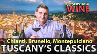 Which Tuscan Wine to Buy  Your Guide to Chianti Brunello Montalcino Vino Nobile di Montepulciano [upl. by Mccall]