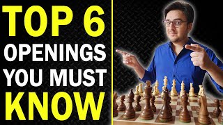 6 Best Chess Openings for Beginners  Top Moves Plans Strategy Gambits Tactics Traps amp Ideas [upl. by Horace]