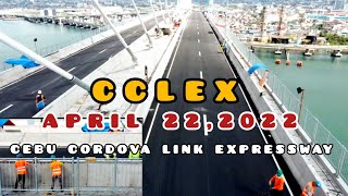 CCLEX UPDATE APRIL 222022 CEBU CORDOVA LINK EXPRESSWAY CEBU THIRD BRIDGE [upl. by Myrwyn]