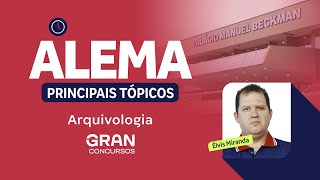 Concurso ALEMA  Principais tópicos  Arquivologia com Élvis Miranda [upl. by Erapsag]