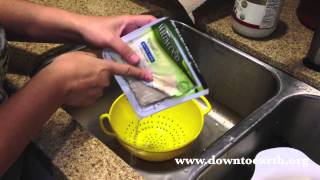 Kitchen Tip How to Drain Tofu [upl. by Nwotna]