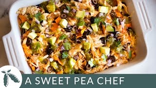 Healthy Sweet Potato Nachos  A Sweet Pea Chef [upl. by Howe]