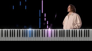 Strangers  Lewis Capaldi Piano Tutorial [upl. by Hanway]