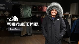 The North Face Arctic Parka  Womens Expert Review 2023 [upl. by Maxama]